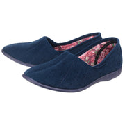 GBS Audrey Ladies Navy Slippers