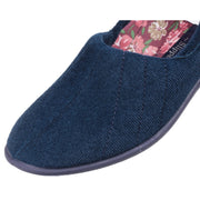 GBS Audrey Ladies Navy Slippers