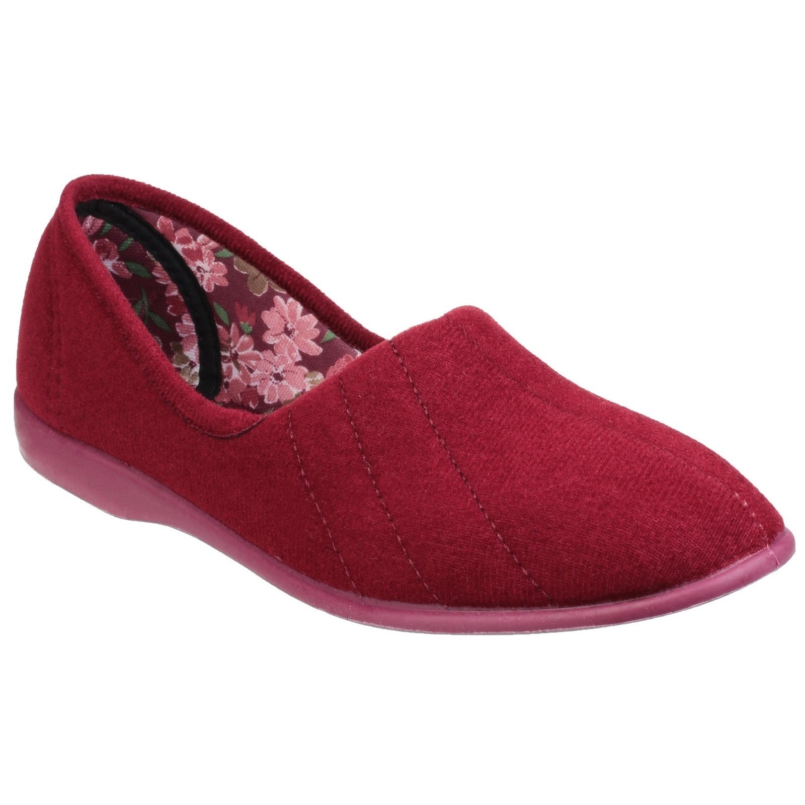 GBS Audrey Ladies Red Slippers