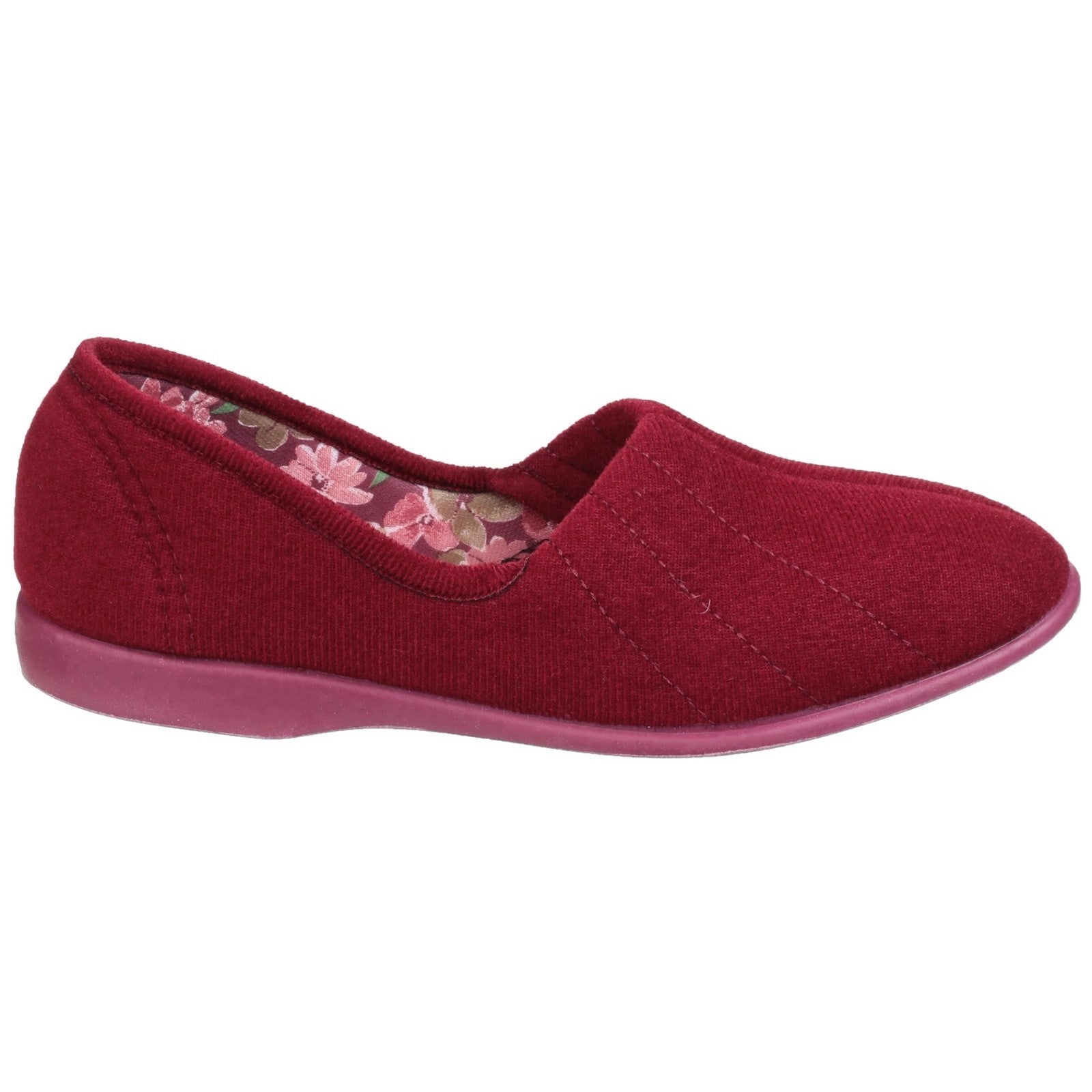 GBS Audrey Ladies Red Slippers