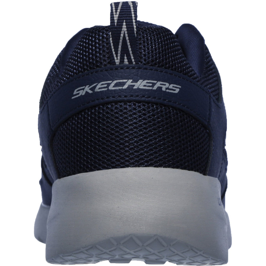 Skechers 58363 Navy Dynamight 2.0 Lace Up Memory Foam Trainers