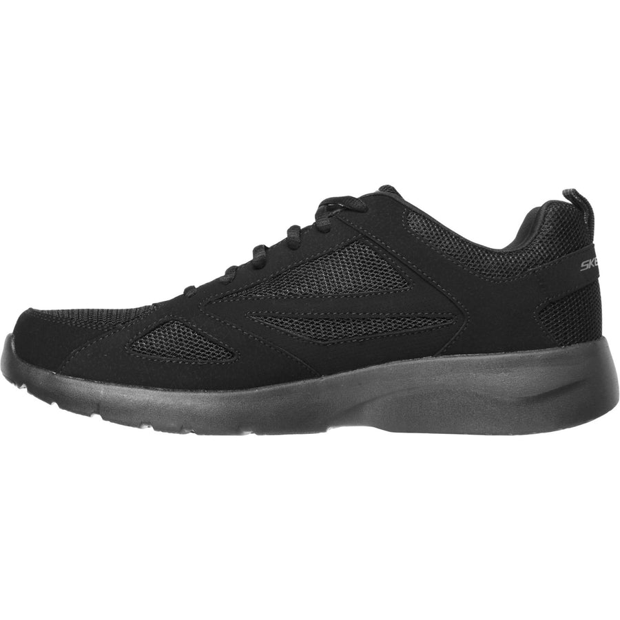 Skechers 58363  Black Dynamight 2.0 Lace Up Memory Foam Trainers