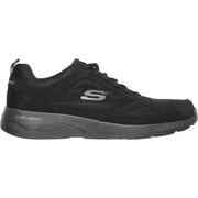 Skechers 58363  Black Dynamight 2.0 Lace Up Memory Foam Trainers