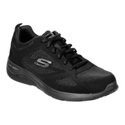 Skechers 58363  Black Dynamight 2.0 Lace Up Memory Foam Trainers