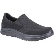 Skechers 77048EC Black Workwear Flex Advantage - Mcallen Sr Occupational Shoes