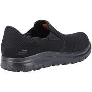 Skechers 77048EC Black Workwear Flex Advantage - Mcallen Sr Occupational Shoes
