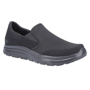 Skechers 77048EC Black Workwear Flex Advantage - Mcallen Sr Occupational Shoes