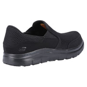 Skechers 77048EC Black Workwear Flex Advantage - Mcallen Sr Occupational Shoes