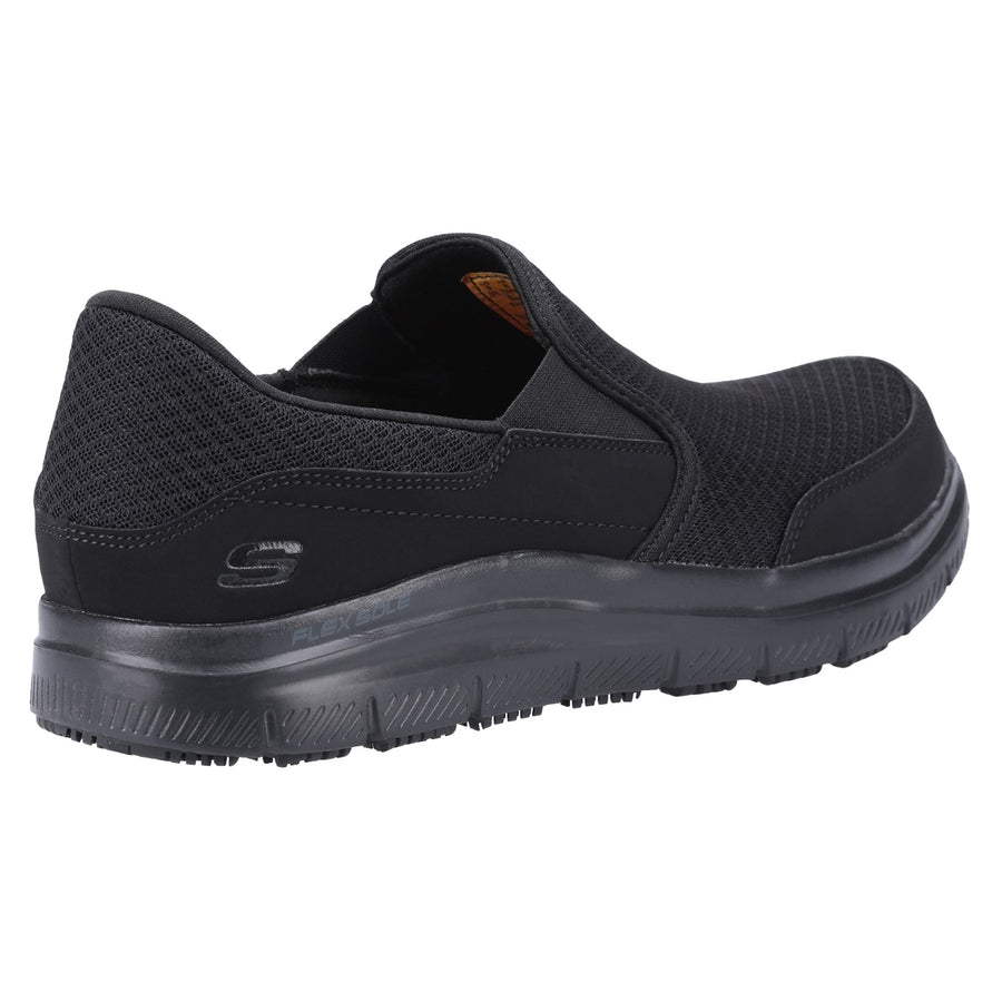 Skechers 77048EC Black Workwear Flex Advantage - Mcallen Sr Occupational Shoes