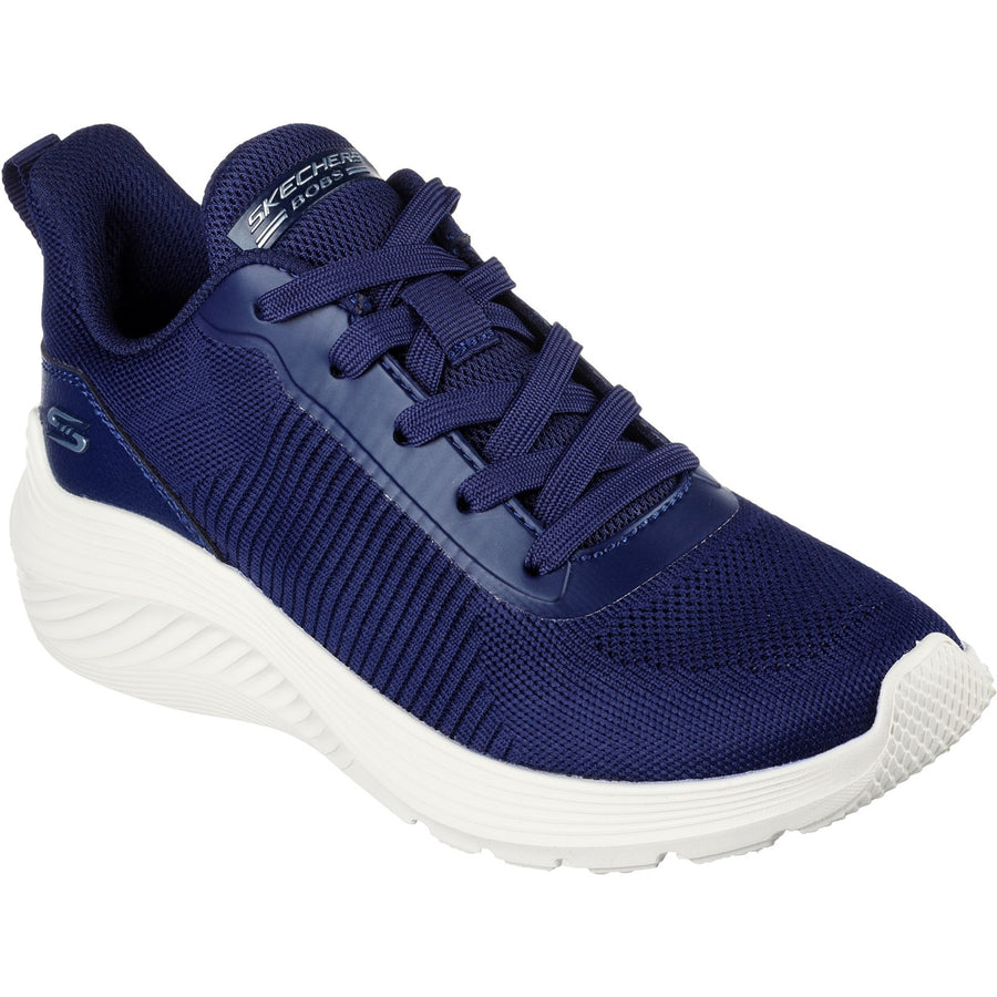 Skechers 117470 Navy Bobs Squad Waves Trainers