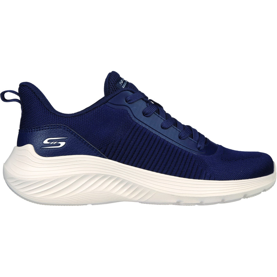 Skechers 117470 Navy Bobs Squad Waves Trainers