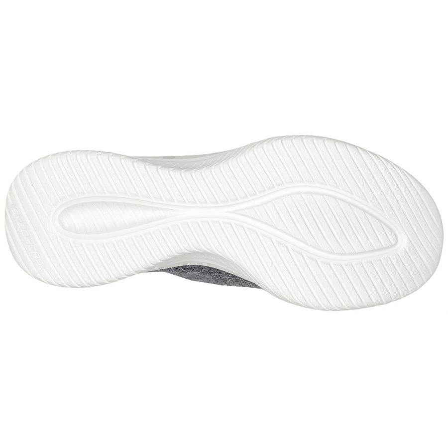 Skechers 149709 Grey Ultra Flex 3.0 Smooth Step Trainers