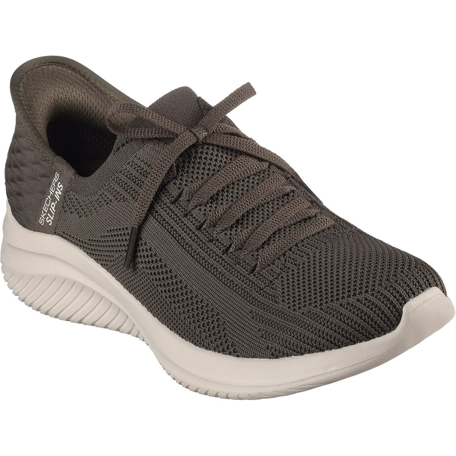 Skechers 149710 Olive Ultra Flex 3.0 Brilliant Path Trainers