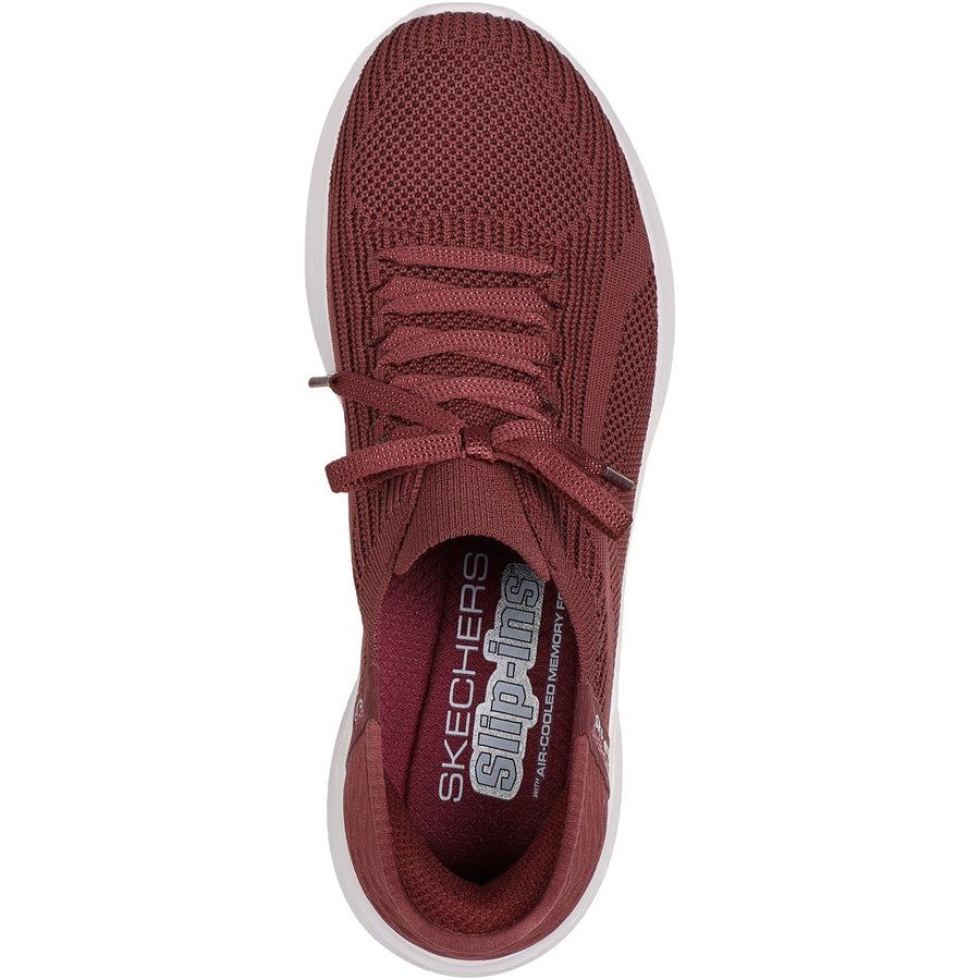 Skechers 149710 Dark Red Ultra Flex 3.0 Brilliant Path Trainers