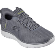 Skechers 232457 Charcoal Slip-Ins: Summits - High Range Trainers