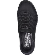 Skechers 100593 Black Breathe-Easy - Roll-With-Me Trainers