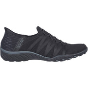 Skechers 100593 Black Breathe-Easy - Roll-With-Me Trainers