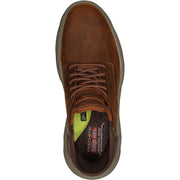 Skechers 205046 Dark Brown Garza - Gervin Oxford Shoes