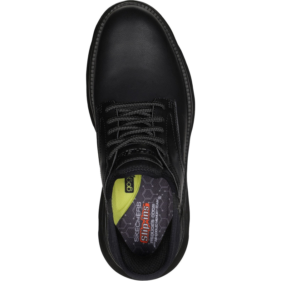 Skechers 205046 Black Garza - Gervin Oxford Trainers