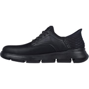Skechers 205046 Black Garza - Gervin Oxford Trainers