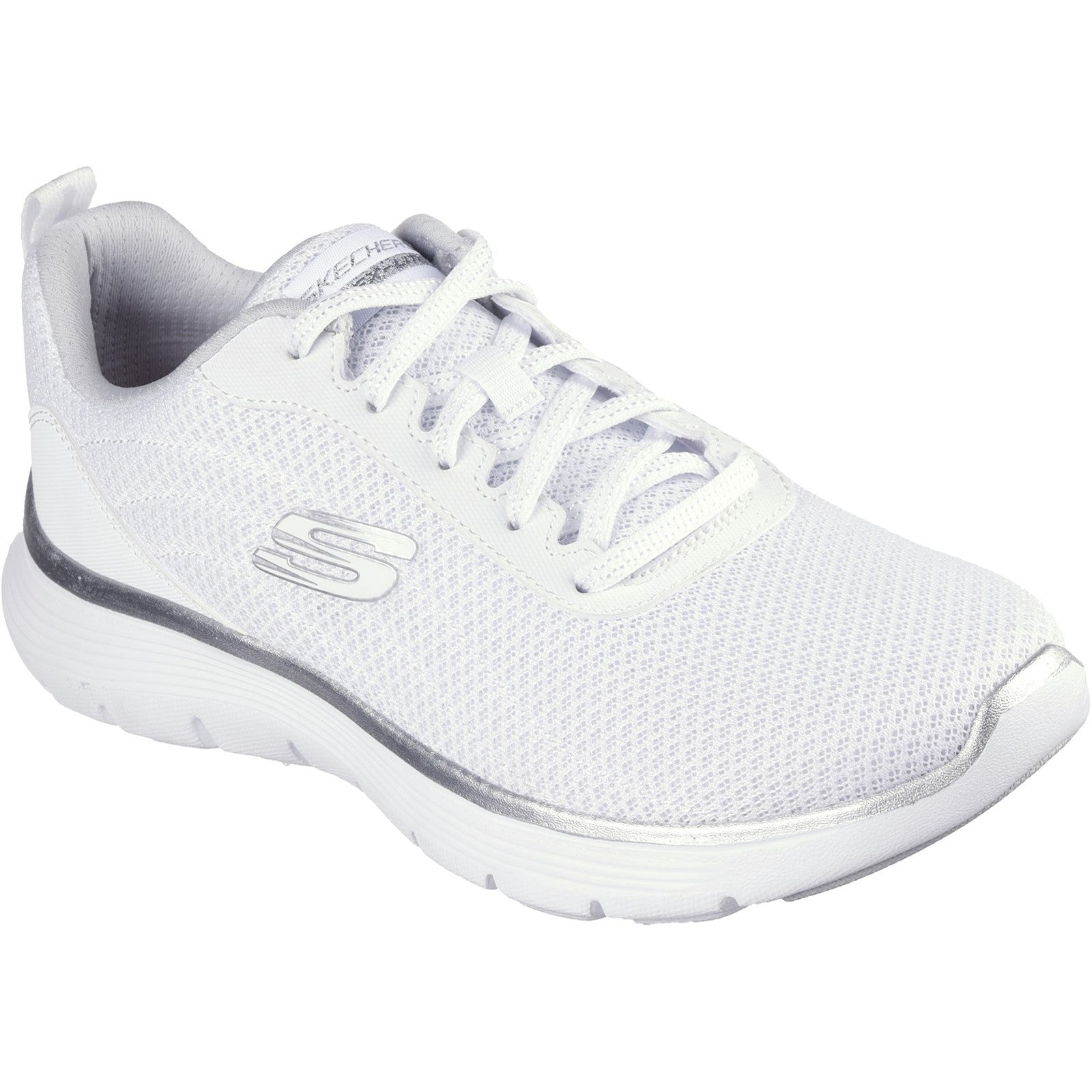 Skechers 150206 White Flex Appeal 5.0 Uptake Trainers