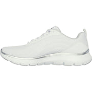 Skechers 150206 White Flex Appeal 5.0 Uptake Trainers