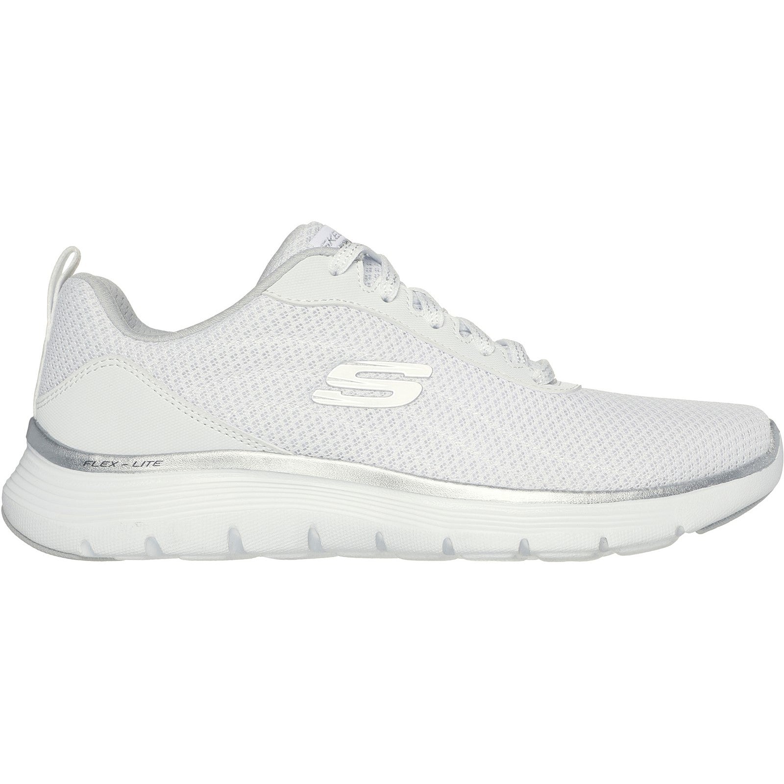 Skechers 150206 White Flex Appeal 5.0 Uptake Trainers