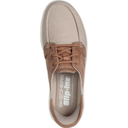 Skechers 136536 Taupe On-The-Go Flex - Palmilla Boat Shoes