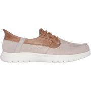 Skechers 136536 Taupe On-The-Go Flex - Palmilla Boat Shoes