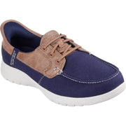 Skechers 136536 Navy On-The-Go Flex - Palmilla Boat Shoes