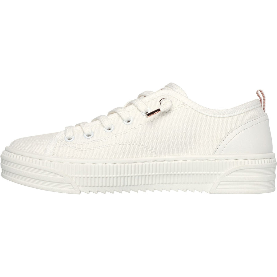 Skechers 114640 Off White Bobs Copa Trainers