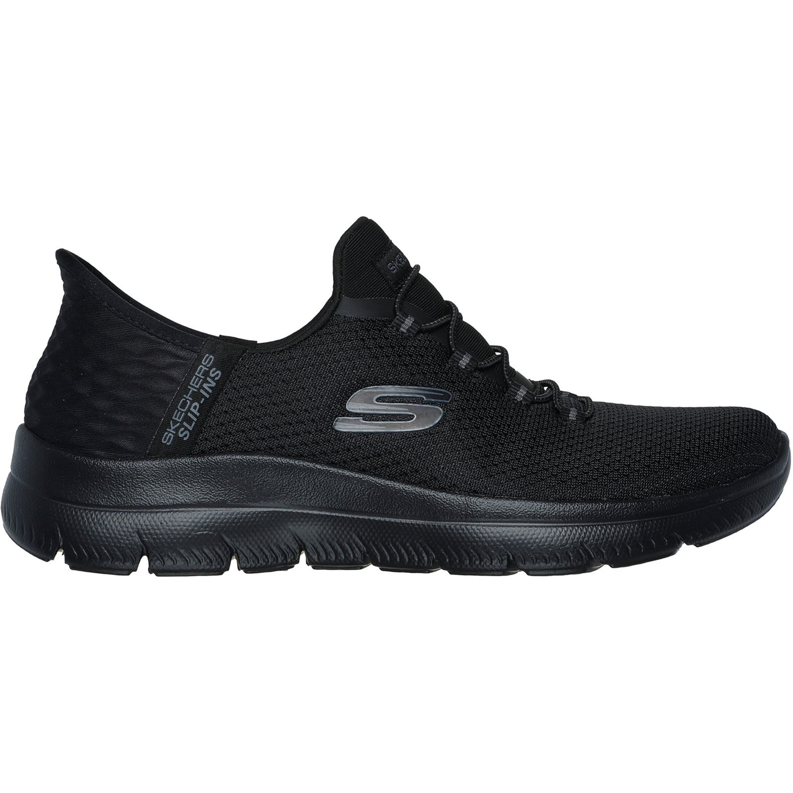 Skechers 150123 Black Summits - Diamond Dream Trainers
