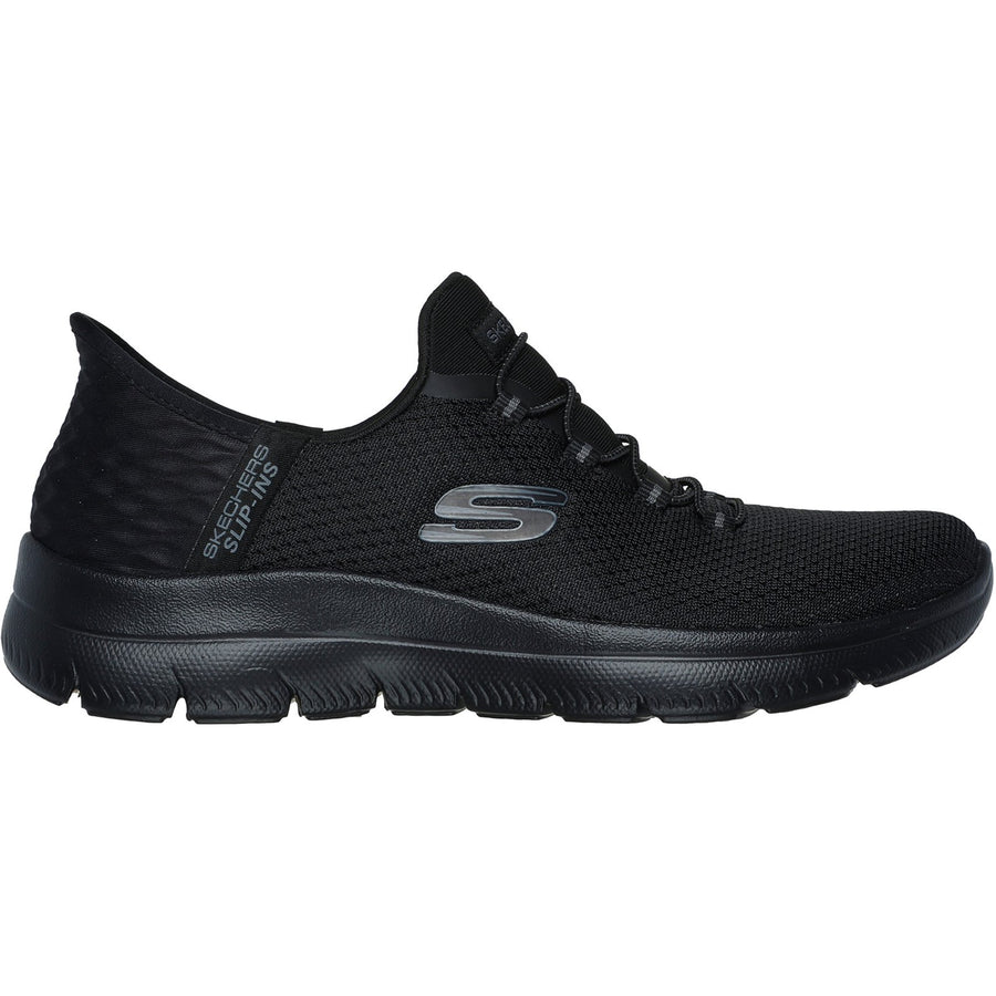 Skechers 150123 Black Summits - Diamond Dream Trainers