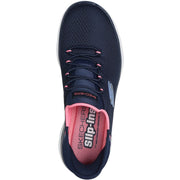 Skechers 150123 Navy Pink Summits - Diamond Dream Trainers