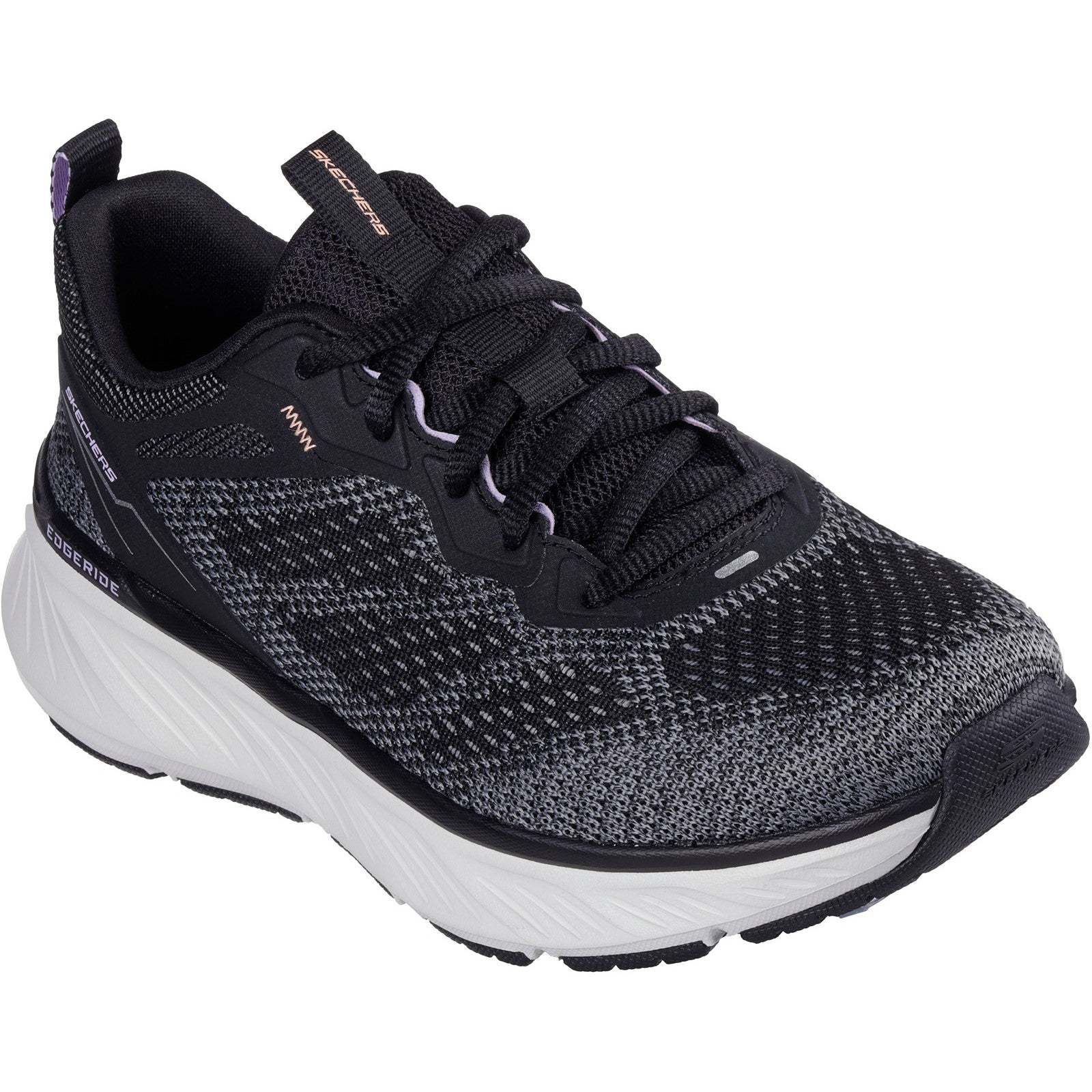 Skechers 150471 Black Edgeride Power Flow Trainers