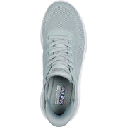 Skechers 117497 Pale Green Bobs Sport Squad Chaos Trainers