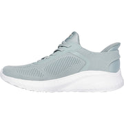 Skechers 117497 Pale Green Bobs Sport Squad Chaos Trainers
