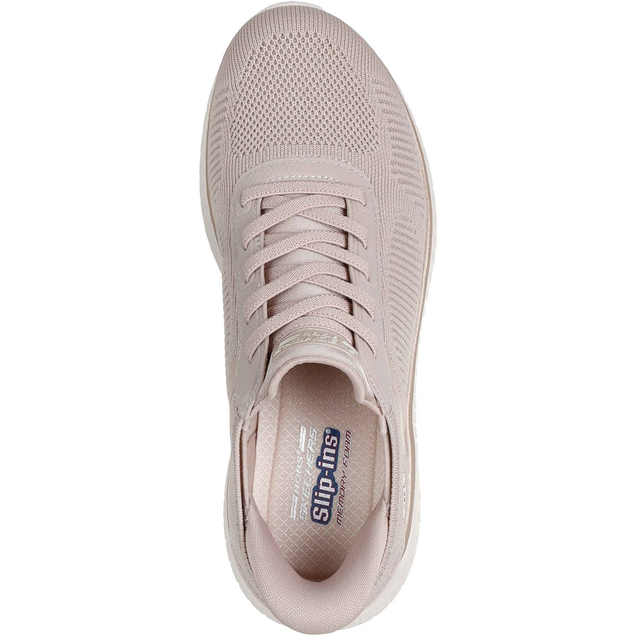 Skechers 117497 Natural Bobs Sport Squad Chaos Trainers
