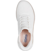 Skechers 117497 White Bobs Sport Squad Chaos Trainers