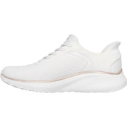 Skechers 117497 White Bobs Sport Squad Chaos Trainers