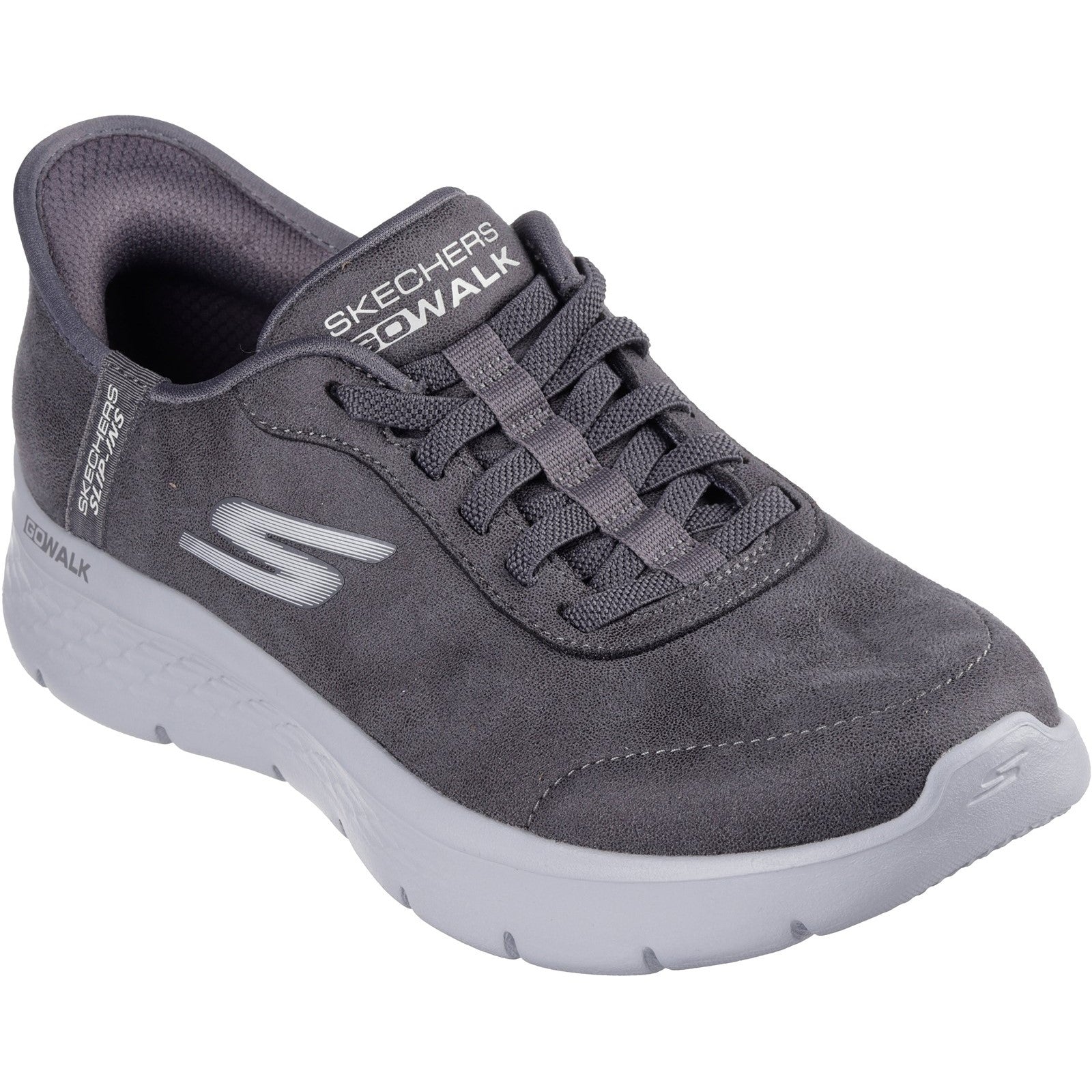 Skechers 124837 Charcoal Go Walk Flex Mali Trainers