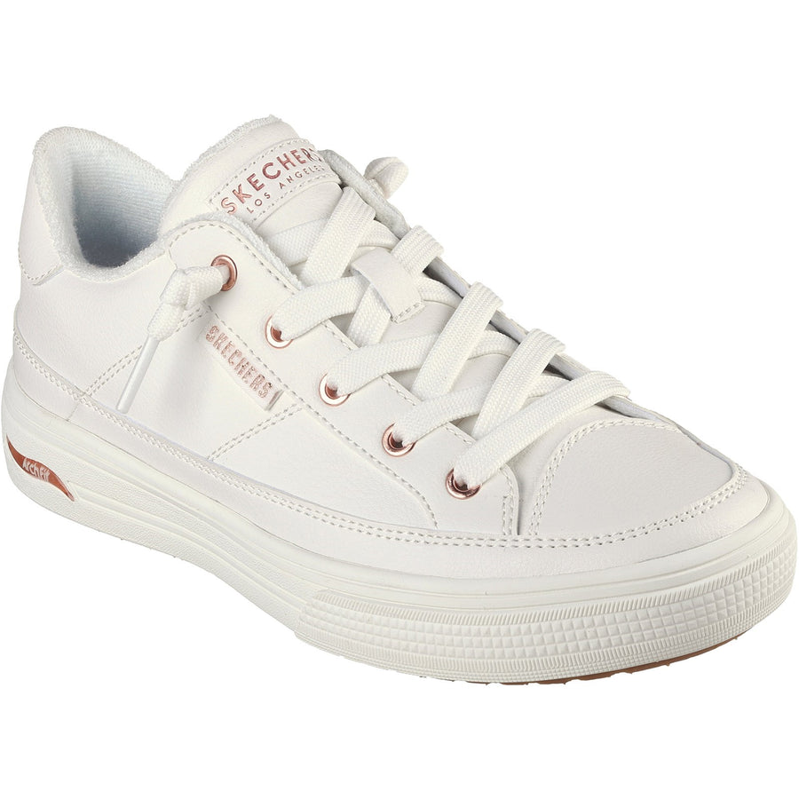 Skechers 177189 White Arch Fit Arcade On My Way Trainers