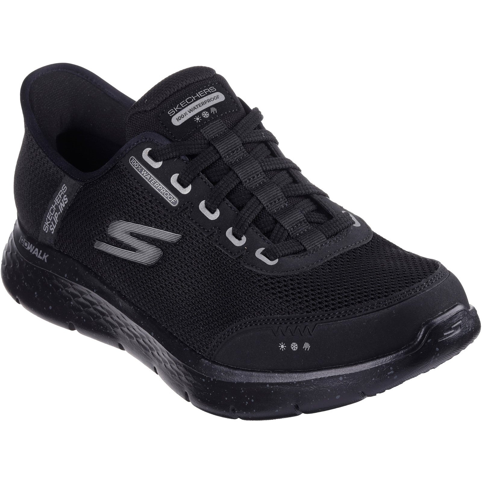 Skechers 216330 Black Go Walk Flex Trainers