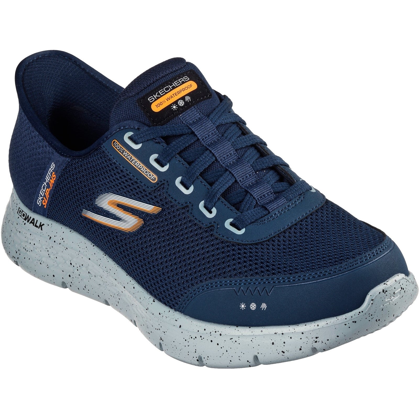 Skechers 216330 Navy Go Walk Flex Trainers