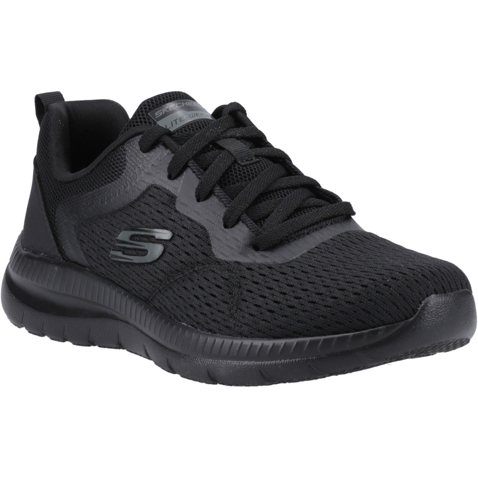 Skechers 12607 Black Bountiful Quick Path Trainers