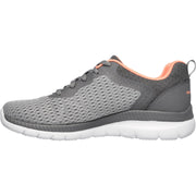 Skechers 12607 Grey Bountiful Quick Path Trainers