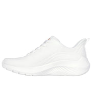 Skechers 117483 White Bobs Squad Waves Still Wading Trainers