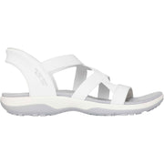 Skechers 163460 White Reggae Slim Stretch Flex Sandals