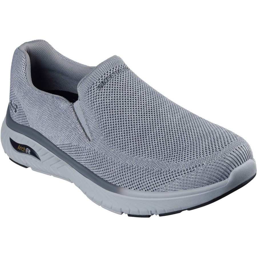 Skechers 205345 Grey Arch Fit Crosser Locke Trainers