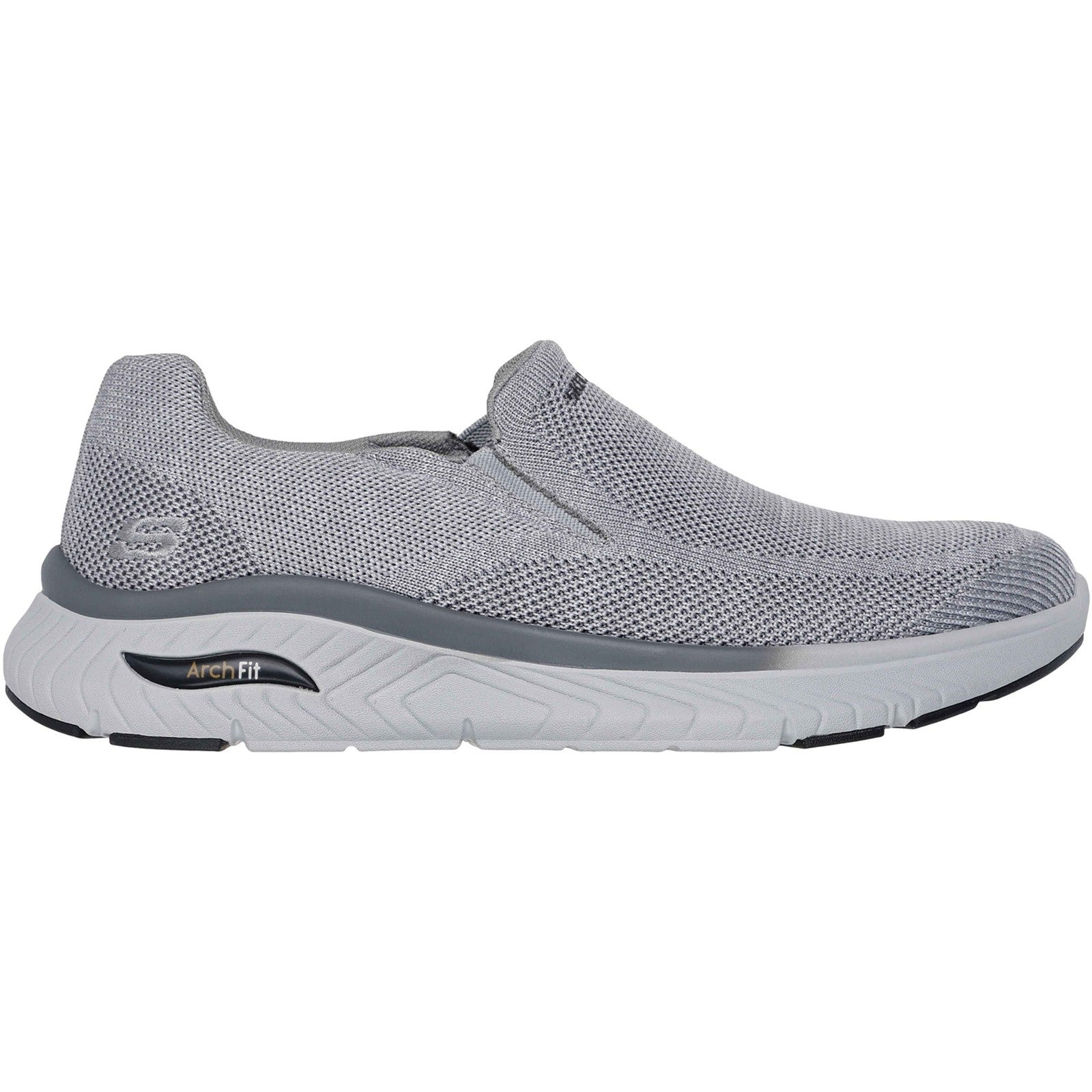 Skechers 205345 Grey Arch Fit Crosser Locke Trainers